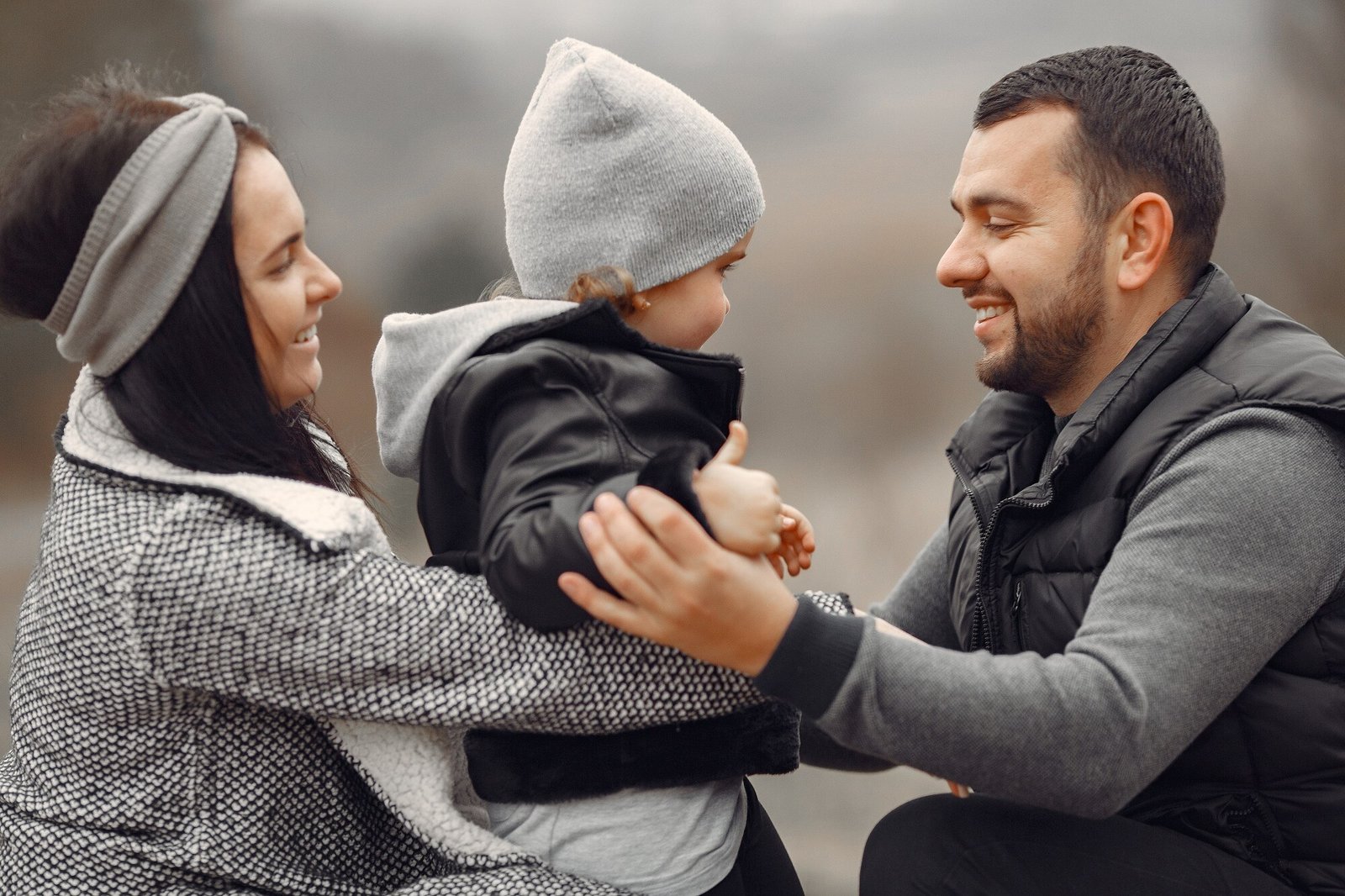 Refugee Family in a Safe Space